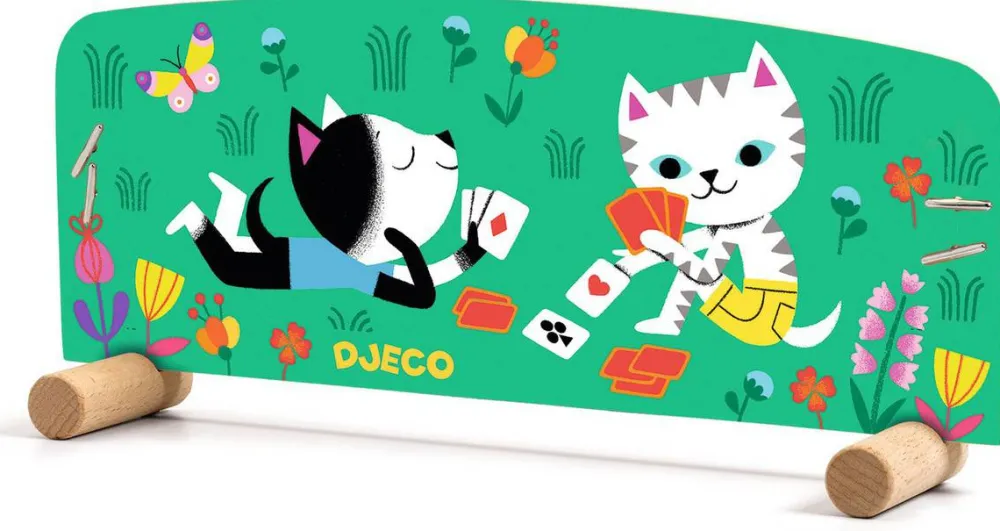 Djeco Porta Cartas de Mesa ·*Niños Djeco|Juegos De Cartas