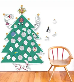 Omy Poster XL Arbol de Navidad colorea y decora 100x70 ·*Niños Kits Manualidades Navidad|Libros Para Colorear