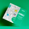Omy Poster XL Jungla para colorear 100x70 ·*Niños Libros Para Colorear|Libros Para Colorear