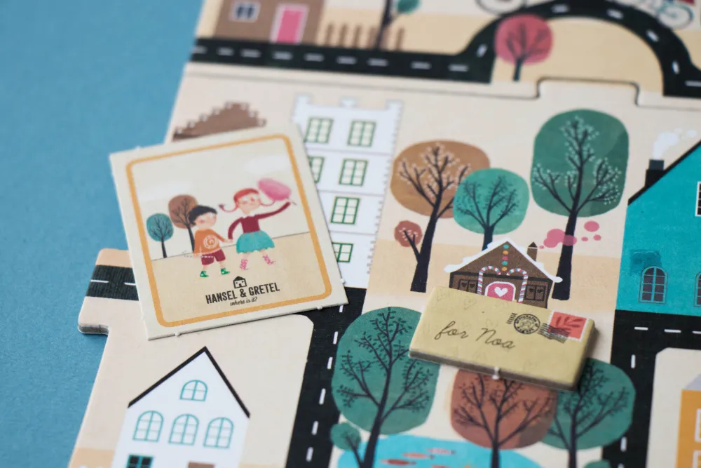 Londji Postman Pocket Game ·*Niños Juegos De Mesa Competitivos|Juegos De Tablero
