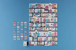 Londji Postman Pocket Game ·*Niños Juegos De Mesa Competitivos|Juegos De Tablero