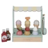 Little Dutch Puesto de helados de madera ·*Niños Cocinas De Madera Y Accesorios Juguete|Juguetes Waldorf