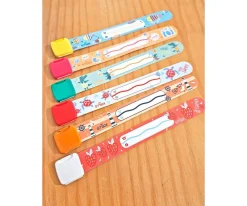 Btbox Pulsera Infoband Cocodrilo* Accesorios Para Salir Fuera Y Viajar