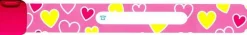 Btbox Pulsera Infoband Corazones* Accesorios Para Salir Fuera Y Viajar