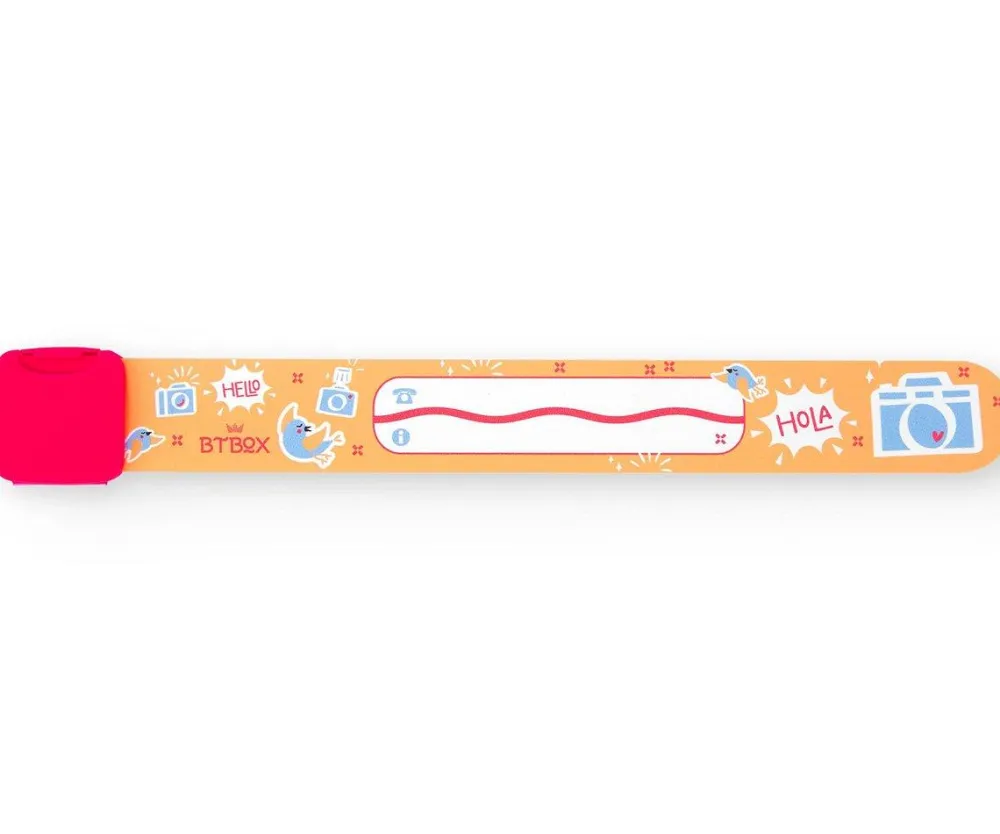 Btbox Pulsera Infoband Flash* Accesorios Para Salir Fuera Y Viajar