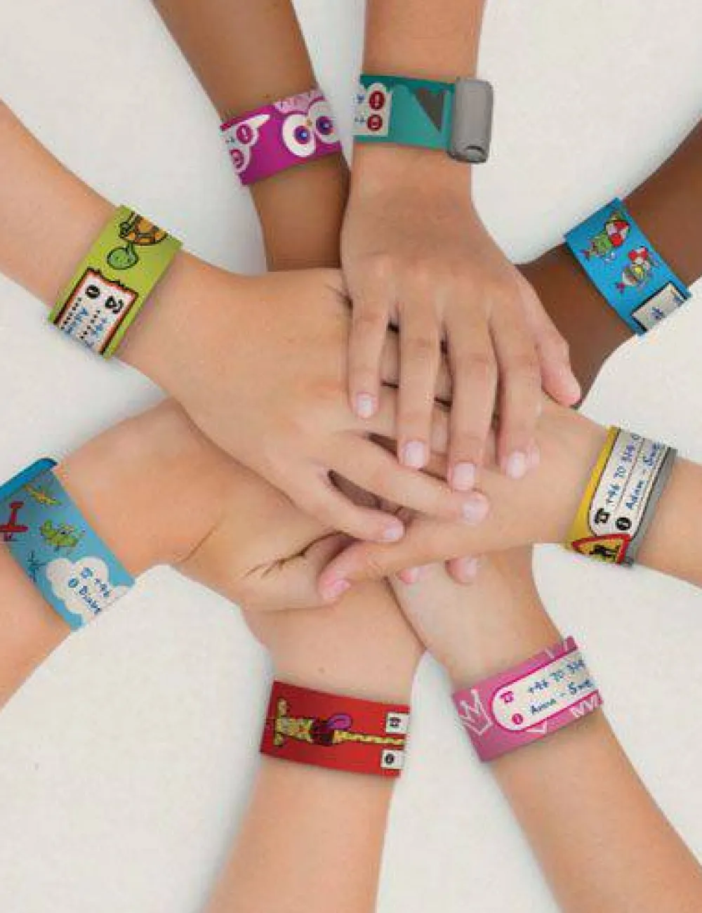 Btbox Pulsera Infoband Flores* Accesorios Para Salir Fuera Y Viajar
