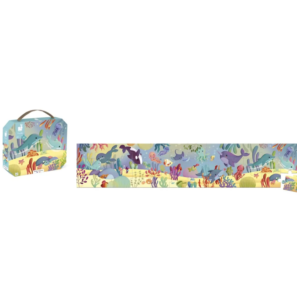 Janod Puzzle 36 piezas - Animales Marinos ·*Niños Puzzles Janod