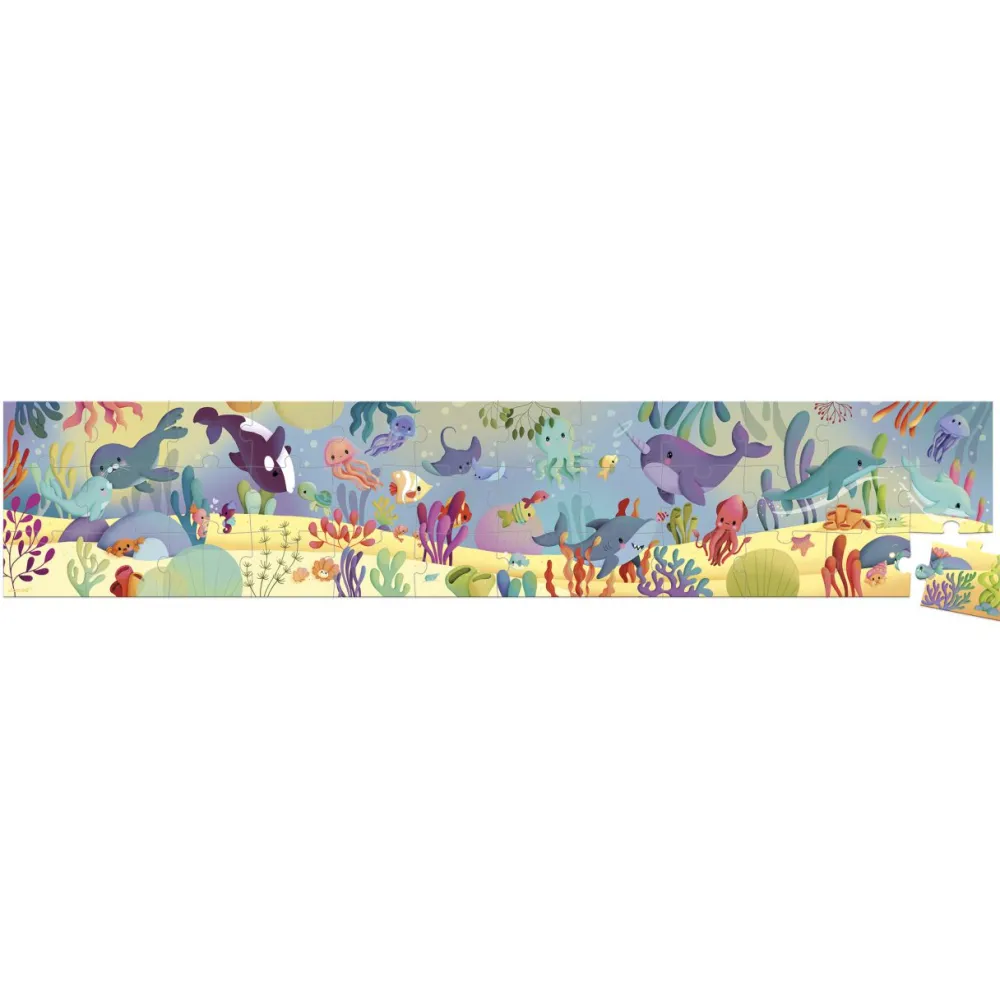 Janod Puzzle 36 piezas - Animales Marinos ·*Niños Puzzles Janod