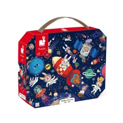 Janod Puzzle 54 piezas - Cohete ·*Niños Puzzles Janod