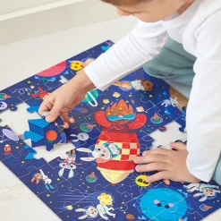 Janod Puzzle 54 piezas - Cohete ·*Niños Puzzles Janod