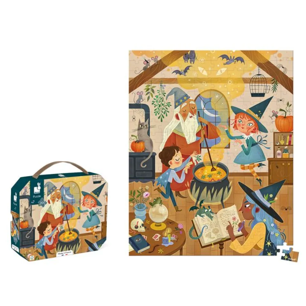 Janod Puzzle 200 piezas - Magia ·*Niños Puzzles Janod