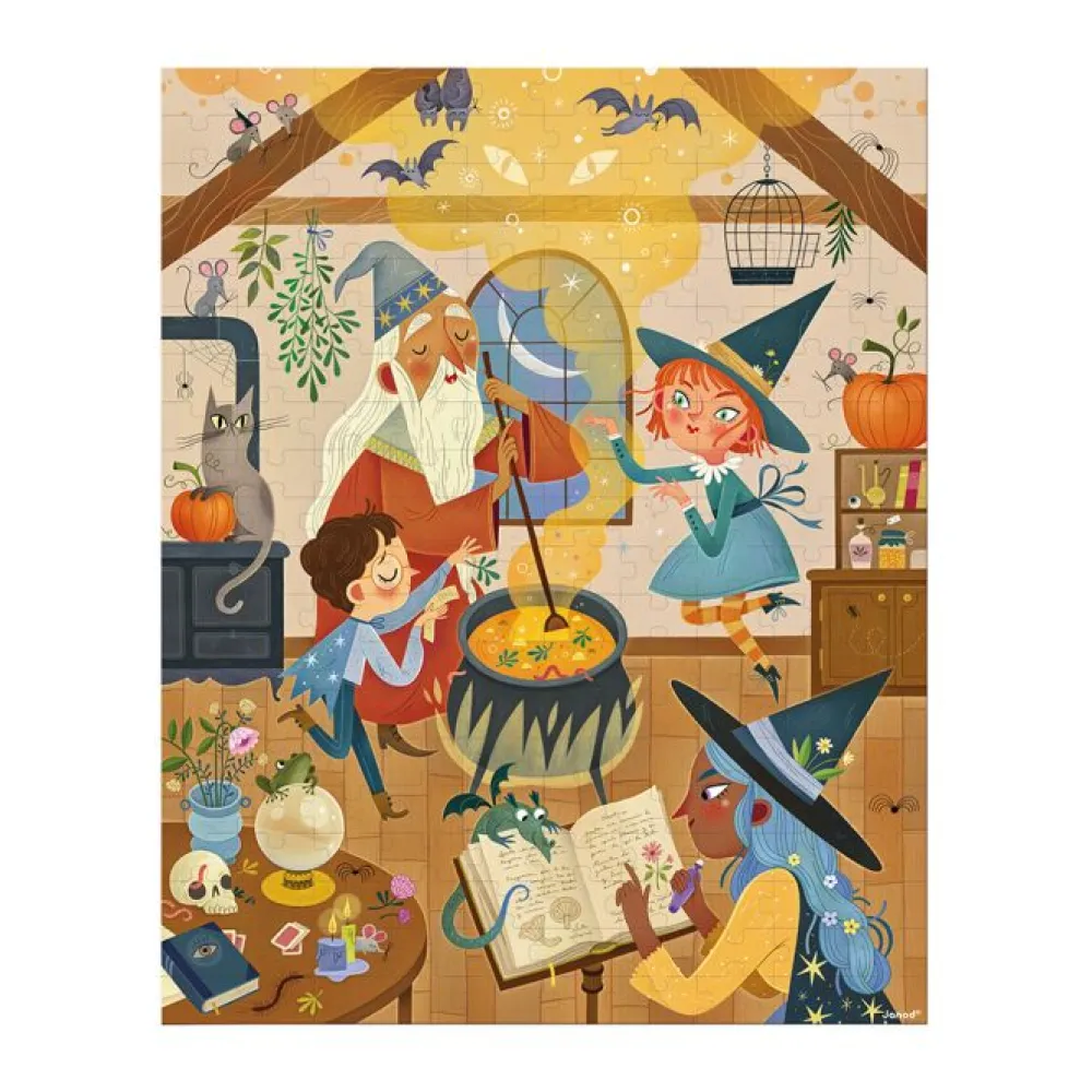 Janod Puzzle 200 piezas - Magia ·*Niños Puzzles Janod