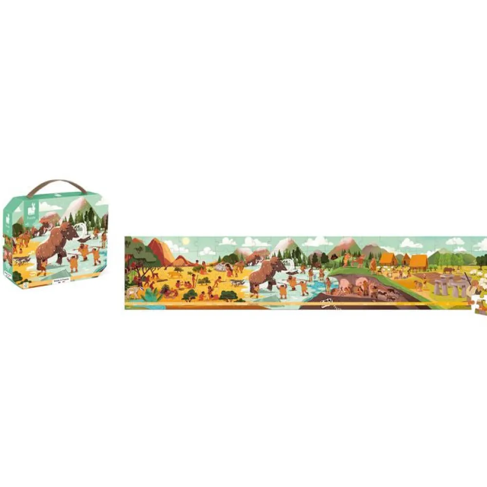 Janod Puzzle 100 piezas - Prehistoria ·*Niños Puzzles Janod