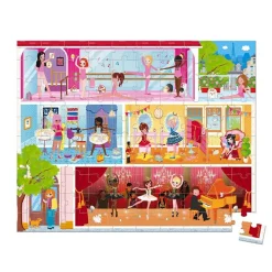 Janod Puzzle Academia de Baile ·*Niños Puzzles 100 Piezas|Puzzles Janod