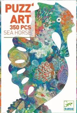 Djeco Puzzle Art Caballito de mar ·*Niños Puzzles 300 Piezas|Puzzles Djeco