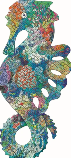 Djeco Puzzle Art Caballito de mar ·*Niños Puzzles 300 Piezas|Puzzles Djeco