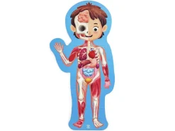 Hape Puzzle Cuerpo Humano ·*Niños Puzzles 100 Piezas|Puzzles Hape