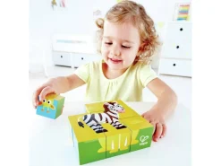 Auzou Puzzle de Bloques de Animales de la Selva*Niños Puzzles De Animales