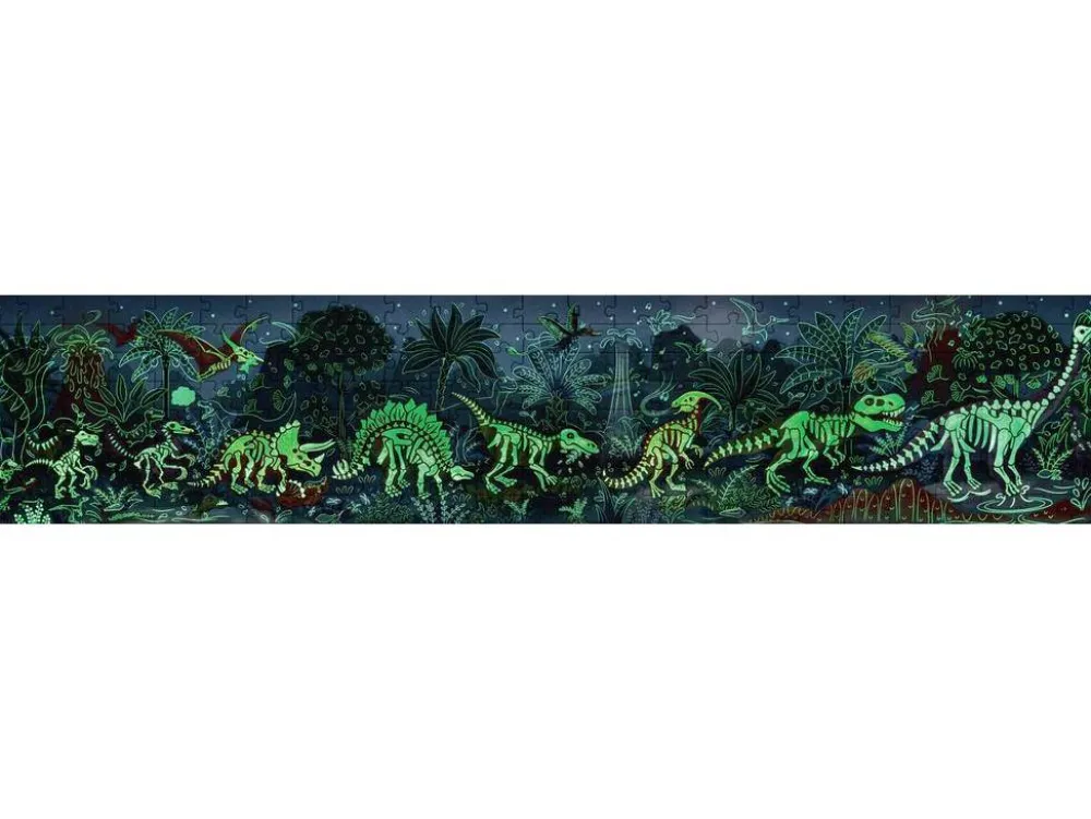 Hape Puzzle Dinosaurios 1,5 metros ·*Niños Puzzles 200 Piezas|Puzzles Hape