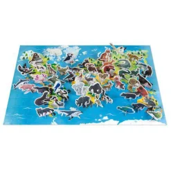 Janod Puzzle Educativo Animales en Peligro de Extinción ·*Niños Puzzles 200 Piezas|Puzzles Janod