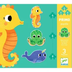 Djeco Puzzle Evolutivo en el Mar ·*Niños Puzzles Djeco|Puzzles De Animales