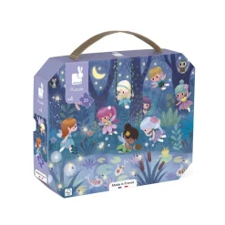 Janod Puzzle Hadas y Nenufares 36 piezas ·*Niños Puzzles 36 Piezas|Puzzles Janod