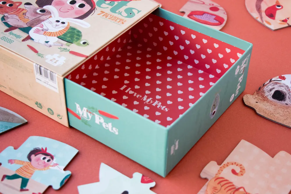 Londji Puzzle I love my pets ·*Niños Puzzles De Animales