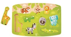 Hape Puzzle Infantil Jungla ·*Niños Puzzles Hape|Puzzles De Animales