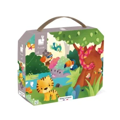 Janod Puzzle Los Animales Salvajes 36 piezas ·*Niños Puzzles 36 Piezas|Puzzles Janod