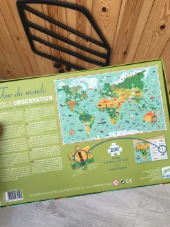 Djeco Puzzle Observación · Los Monumentos del Mundo*Niños Puzzles 200 Piezas|Puzzles Djeco
