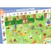 Djeco Puzzle Observación El jardín de los amiguitos ·*Niños Puzzles 54 Piezas|Puzzles Djeco