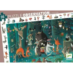 Djeco Puzzle Observación La orquesta ·*Niños Puzzles 54 Piezas|Puzzles Djeco
