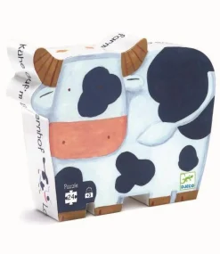 Djeco Puzzle Silueta las Vacas*Niños Puzzles 24 Piezas|Puzzles Djeco