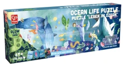 Hape Puzzle Vida Marina 1,5 metros ·*Niños Puzzles 200 Piezas|Puzzles Hape