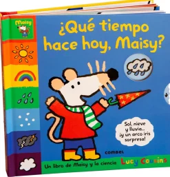 Combel ¿Qué tiempo hace hoy, Maisy?* Libros Manipulativos|Libros De Cartoné