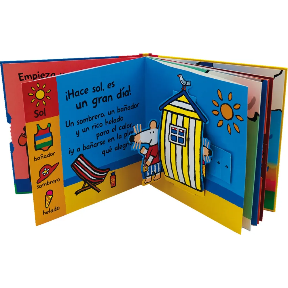 Combel ¿Qué tiempo hace hoy, Maisy?* Libros Manipulativos|Libros De Cartoné