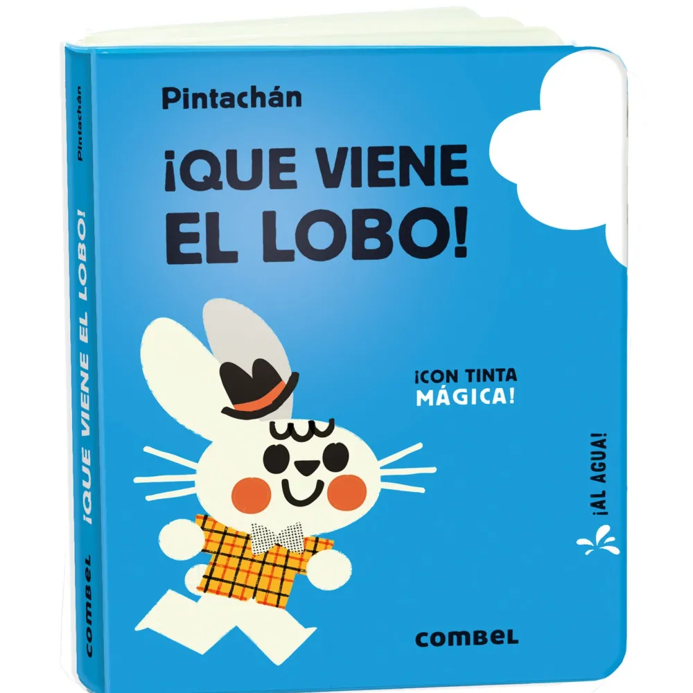 Combel ¡Que viene el lobo!*Niños Libros De Baño|Juguetes De Baño
