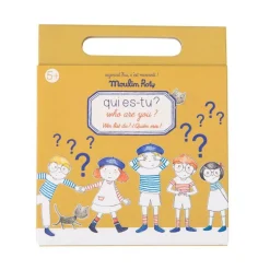 Moulin Roty ¿Quién eres? Juego magnético ·*Niños Juegos De Mesa De Viaje|Juegos De Mesa Competitivos