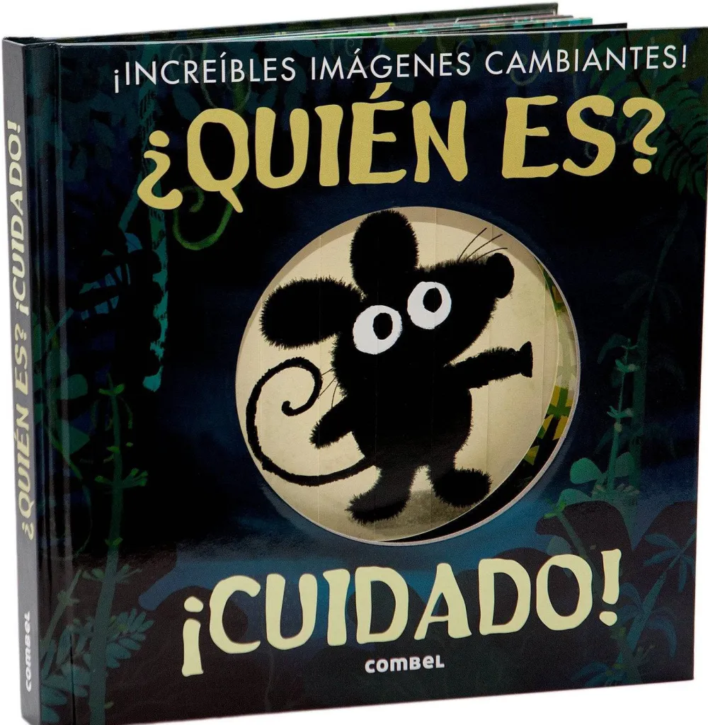 Combel ¿Quién es? ¡Cuidado!* Libros Manipulativos|Libros De Cartoné