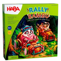 HABA Rally Bambú ·*Niños Juegos Haba|Juegos De Mesa Competitivos