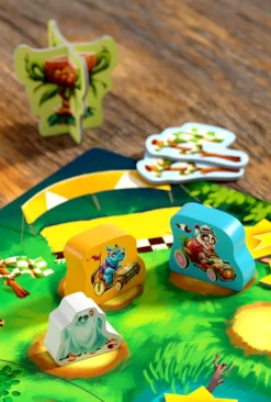 HABA Rally Bambú ·*Niños Juegos Haba|Juegos De Mesa Competitivos