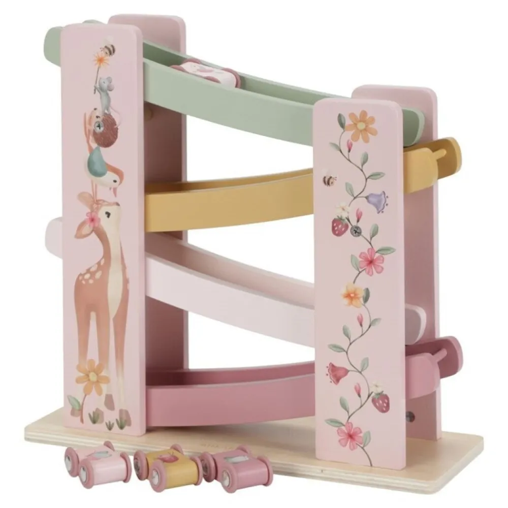 Little Dutch Rampa de carreras FSC Rosa Fairy Garden ·*Niños Juguetes Waldorf|Juguetes Montessori