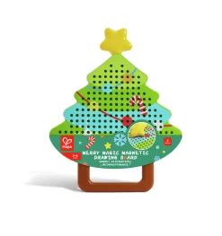 Hape Árbol Navidad Pizarra Magnética ·*Niños Juegos De Viaje|Pizarras Para Niños Y Niñas