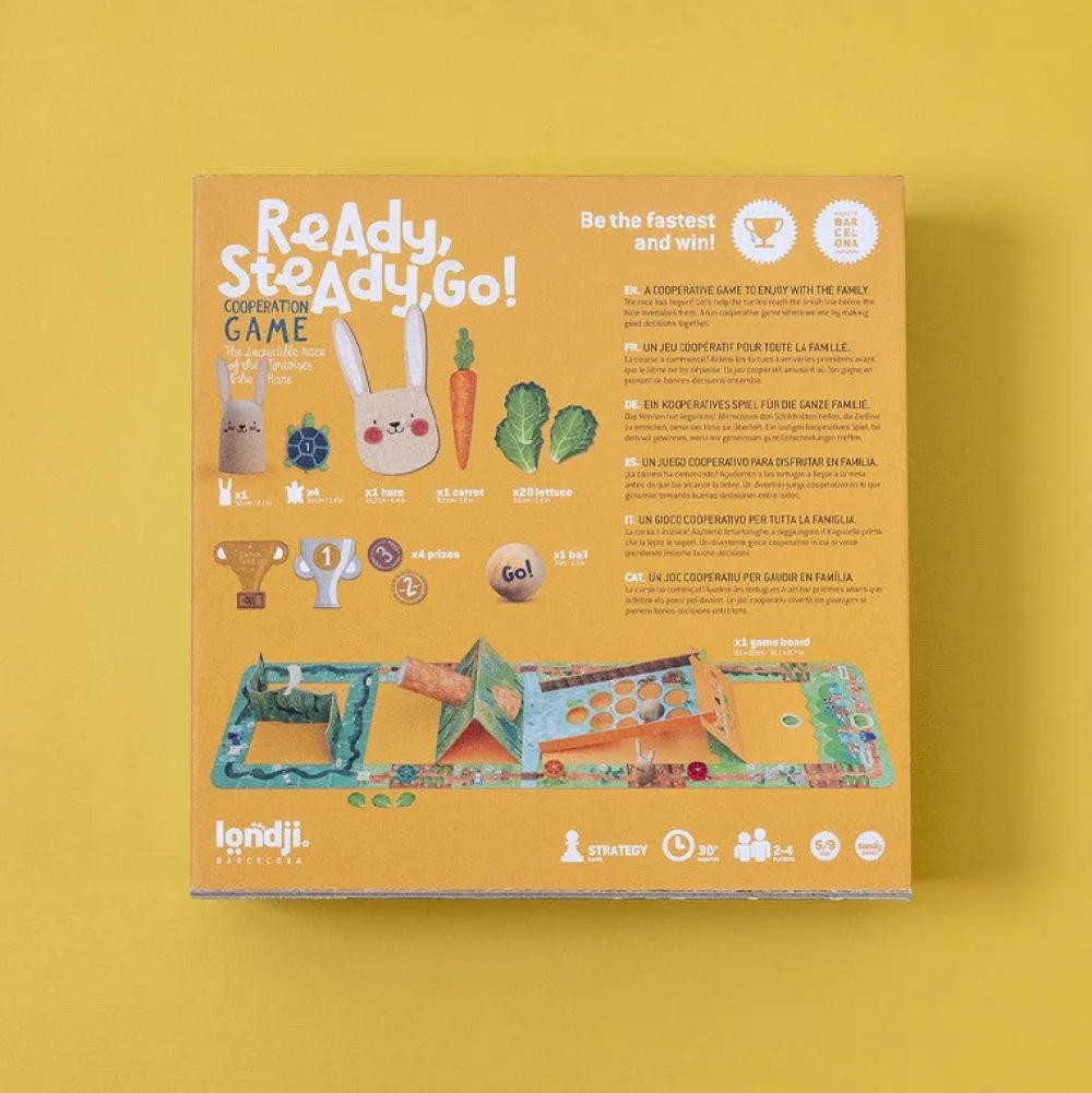 Londji Ready Steady Go! ·*Niños Juegos De Mesa Competitivos|Juegos De Tablero