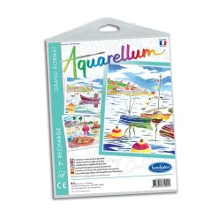 Sentosphère Recambio láminas Aquarellum Grand Puertos pesqueros*Niños Kit De Manualidades