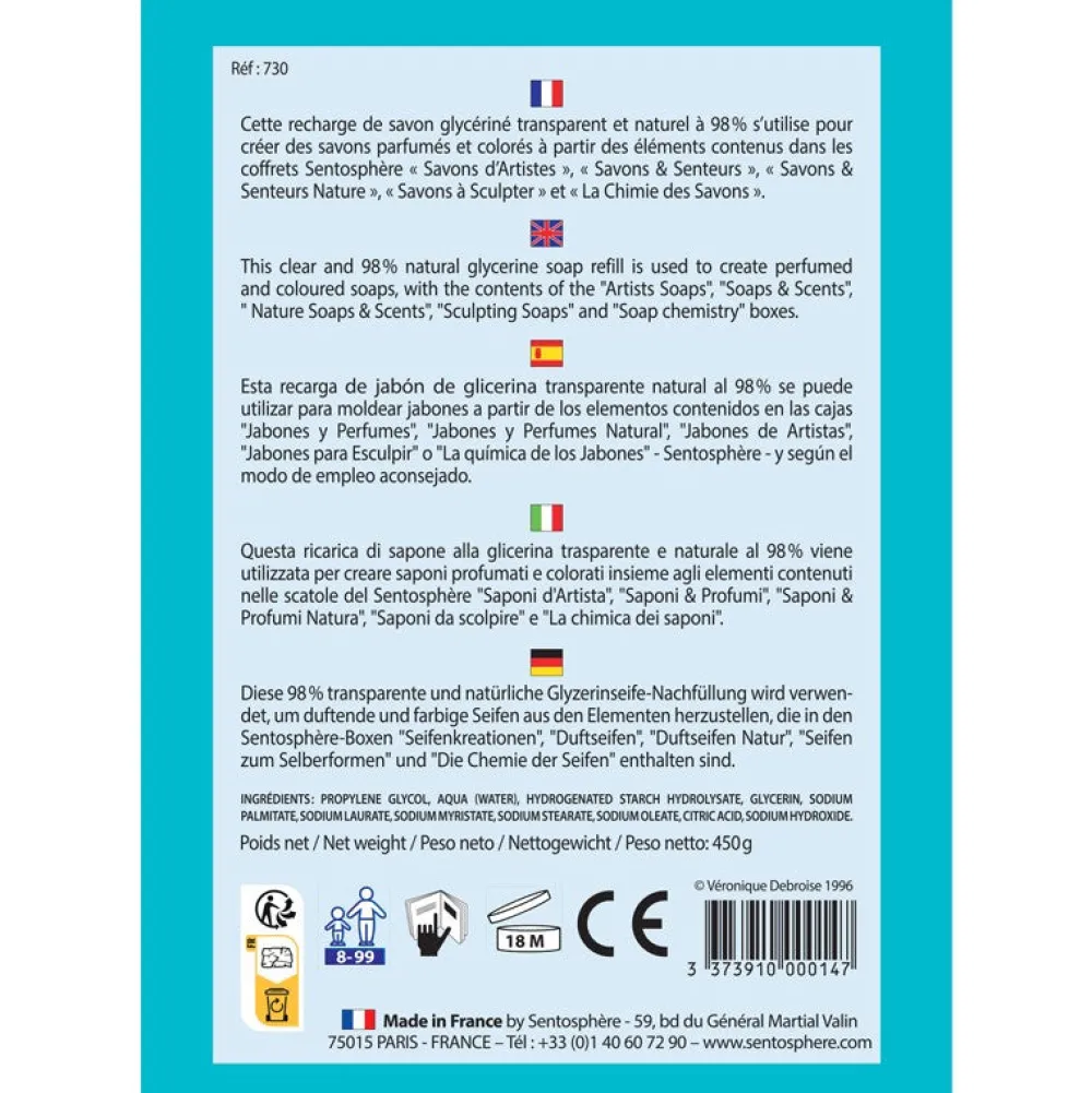 Sentosphère Recarga jabón Glicerina · Sentosphere*Niños Kit De Manualidades|Juguetes Y Juegos Motricidad Fina