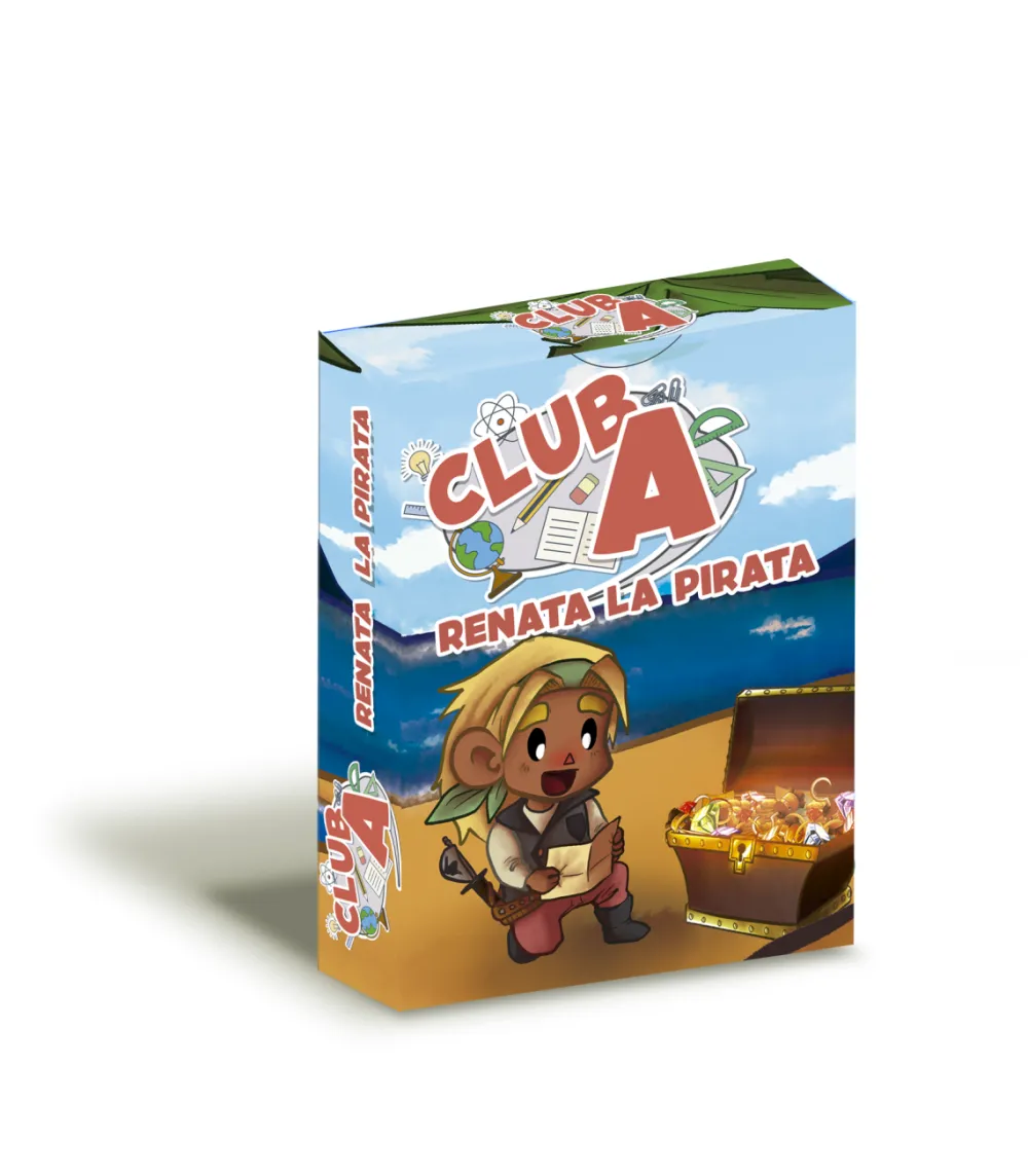 Átomo Games Renata la Pirata-Club A*Niños Átomo Games|Juegos De Mesa De Viaje