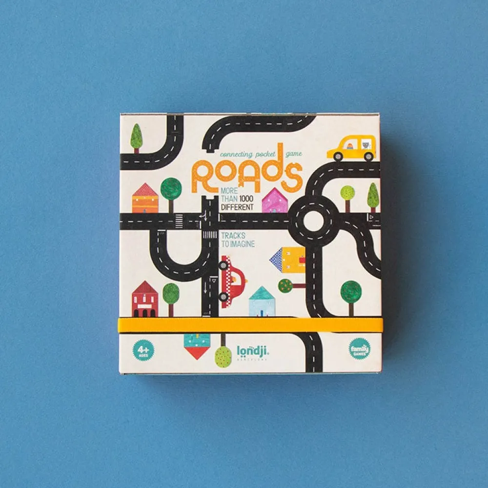 Londji Roads Pocket Game ·*Niños Juegos De Mesa Cooperativos|Juegos De Tablero
