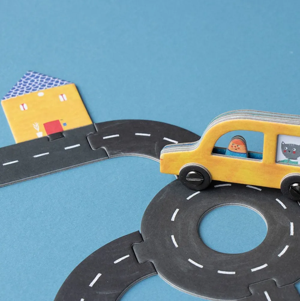 Londji Roads Pocket Game ·*Niños Juegos De Mesa Cooperativos|Juegos De Tablero