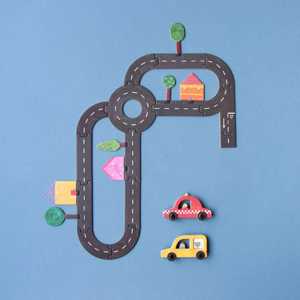 Londji Roads Pocket Game ·*Niños Juegos De Mesa Cooperativos|Juegos De Tablero